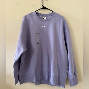 Nike Women's Sportswear Phoenix Fleece Oversized Crew-Neck Sweatshirt
